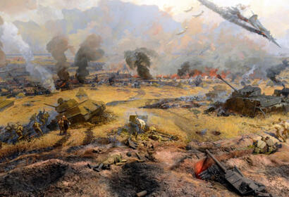 12 июля 1943 года состоялся танковый бой под Прохоровкой.