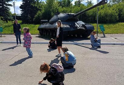 Конкурс детского рисунка на асфальте 