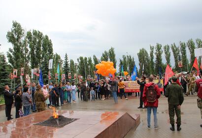 Сегодня в Парке Победы состоялось торжественное мероприятие, посвященное Дню ветеранов боевых действий