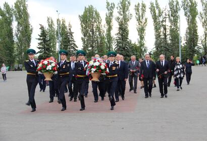 Историко-патриотический комплекс посетили участники 57-го заседания коллегии Пограничного комитета Союзного государства Беларусь