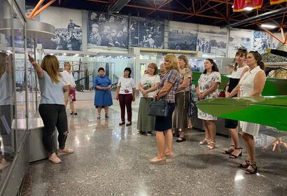 24 августа Музей боевой и трудовой славы посетила делегация из ПАО СК «Росгосстрах