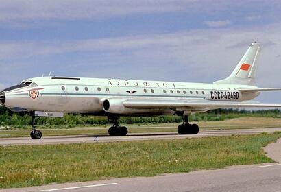 15 сентября 1956 года на трассы Аэрофлота вышел первый советский реактивный пассажирский лайнер «Ту-104»
